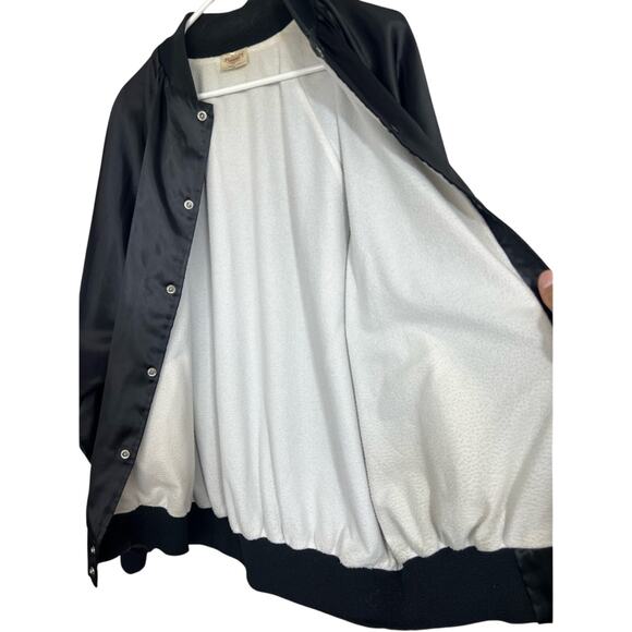 Vintage 80s Sonic Performance Power Boats Satin Racing Jacket Men’s XL CLEAN - Picture 9 of 9